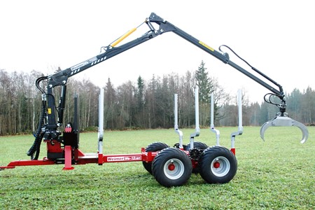 We-12 4G with We-7000 complete forest trailer